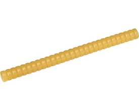 Enkel gul limstift fra 3M 3738TCQ med en vægt på 5 kg, der viser dens riflet overflade mod en hvid baggrund.