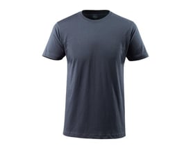Mascot T-shirt Calais i mørk marineblå, str. XS, med rund hals og kort ærme. Fremstillet i 100% bomuld.