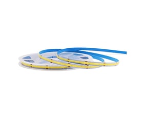 LEDlife 11W/m COB LED-strip på 5 meter, 480 LED/meter, 24V, RA90, neutral hvid 4000K, vist på en hvid baggrund.
