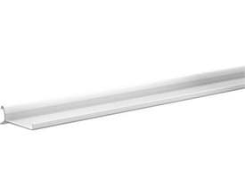 Schneider Electric OL50 kabelhylde i hvid PVC med dimensionerne 47mm x 17mm x 1000mm, vist på hvid baggrund.