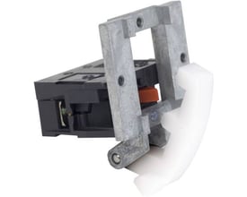Schneider Electric kontaktelement XACS103 med 2xNO kontakter, grå metal og sort plast, 3A.