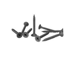 Spit P-SCREW S gipsskruer med PH 2 kærv, 3,5mm tykkelse og 35mm længde, vist på hvid baggrund.