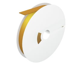 Weidmüller kabelkodningssystem på rulle med gul markeringsstrimmel til ledere med diameter på 9,5–19,1 mm.