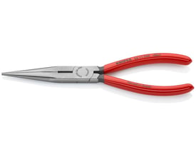 Knipex 200mm fladrundtang med indgraveret Knipex-logo og 'Vanadium-Super' på de røde dyppede greb.