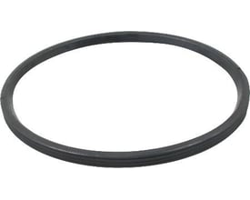 Blücher EuroPipe læbepakning i EPDM-gummi til Ø200 mm afløbsrør, vist på hvid baggrund.