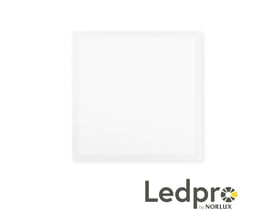 Ledpro LED panel 60x60 cm med 4500 lumen og opal hvid lyskilde, vist med logo nederst til højre.