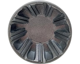Ironside rørafgrater til rør på 34-54 mm, set ovenfra med de indvendige afgratningsskær synlige.