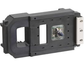 Schneider Electric spole til LC1F630 kontaktor, 380V AC, 40-400 Hz, fremstillet i sort plast med hvid terminal.