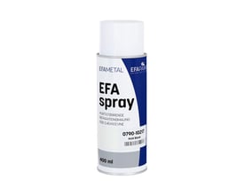 EFApaint EFA SPRAY reparationsmaling i zink gul, 400 ml spraydåse vist med fronten mod kameraet på hvid baggrund.