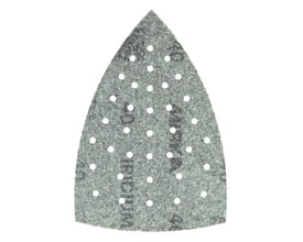 Mirka Iridium slibeark K40 med 36 støvhuller og velcro-bagside, 100x152mm.