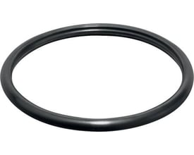 Viega pakning 1½" til Megapress systemet, en sort rund tætningsring i gummi på hvid baggrund.