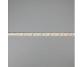 Ansell Lighting E-Cell Eco LED bånd på 5 meter, 14,4W/meter, hvidt lys med 6500K, vist på grå baggrund med synlige LED'er og print.