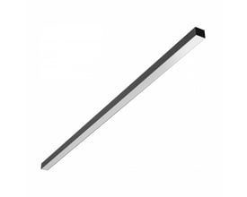 SpectrumLED kontorlampe på 150 cm i sort med lang, slank profil og lysflade til justerbar CCT.