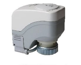 Siemens SSA31.1 radiatorventil aktuator med 100N kraft, 2.5/5 mm slaglængde og 1.5m kabel.