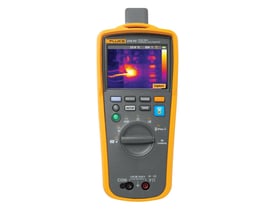 Fluke 279 FC termisk multimeter, et digitalt værktøj med integreret termisk kamera for hurtig elektrisk fejlfinding.