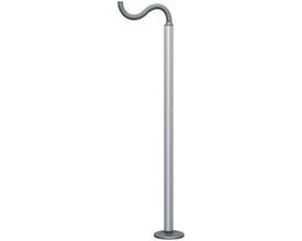 Schneider Electric OptiLine 45 installationsstav i elox aluminium, 2150mm, med fleksibel kabel til loftmontering.