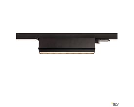 SLV Sight move 3-faset skinnespot i sort aluminium med 26W LED og 3000K farvetemperatur.