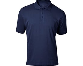 Mascot Poloshirt Bandol i klassisk mørkeblå farve, fremstillet af 95% bomuld og 5% elastan.