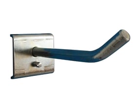 Maskinfabrikken Universal værktøjskrog, 50mm lang, 35 graders vinkel og Ø6mm krogdiameter med dobbelt bagplade.