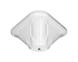 Bosch kombidetektor til loftmontering med 360° dækning, hvid plast og en rækkevidde på Ø16 meter.