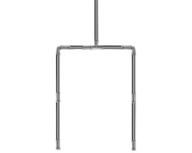 Watercare tryksivestrenge på 40 mm diameter, sammensat af to 15 m strenge med grå HT fittings.