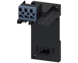 Siemens stand-alone monteringsstøtte SZ S00, med fjeder-type terminaler mærket 1/L1, 3/L2 og 5/L3 til størrelse S00.
