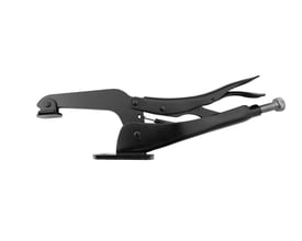 Diesella svejsetang D13 i sort metal med en længde på 280 mm, viser runde tryksko og anslag til T-not.