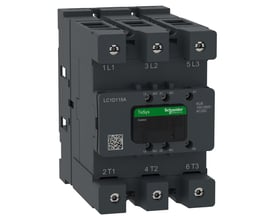 Schneider Electric TeSys Deca Advanced kontaktor, 3-polet, med 100-250V AC/DC spole og EverLink-tilslutning.