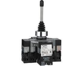 Schneider Electric XD2GA8241 joystick kontrol med 2 stillinger og 22mm diameter, IP65 kapslingsklasse.
