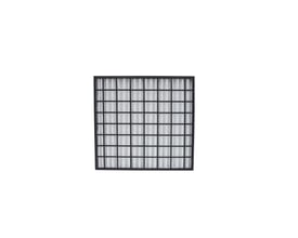 Starmix Aeroxx 750 forfilter med hvid filterflade og sort gitterramme, sælges i pakke med 5 stk.