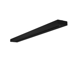 Sort LEDVANCE IndiviLED Direct DALI S-armatur med lang optikåbning, 1200 mm, 40 W og Everloop.