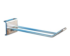 Maskinfabrikken Universal dobbelt varekrog 200mm, Ø4mm med firkantet snude og dobbelt bagplade.