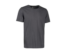 ID Identity Lyocell T-shirt i farven silver grey til kvinder i størrelse XS, med rund hals og korte ærmer.