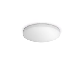 Steinel RS PRO R10 basic SC indendørs LED-armatur med lys opal diffusor og grå kant, 992 lm, 8,5w, 3000k.