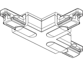 Teknisk illustration af Nordic Aluminium Global 1F T-Stykke GB40-2, der viser detaljer om konstruktion og samlinger.