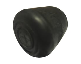 Ridgid gummifod til ben på rensemaskine K50, en sort, konisk reservedel med let slid.