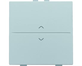 Niko tangent med pil-symboler til 2-tryk i sterling-farve og mat overflade.