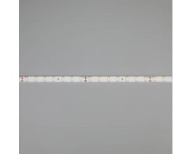 Ansell Lighting E-Cell Eco LED bånd på 10 meter med 4000K og 24V, vist på grå baggrund med LED'erne synlige.