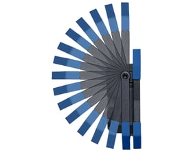 Lysel GLADIATOR Pocket AKKU LED-arbejdslampe med 1000 lumen, vist med justerbare lyskilder, der fukter lyset udad.