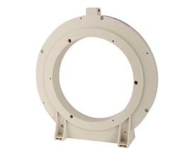 Carlo Gavazzi jordfejlstransformator til DEA/DEB, Ø160 mm, med rund åbning og integreret fod.