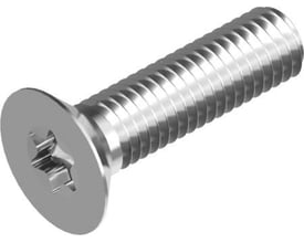 Arvid Nilsson maskinskrue M6 x 20 mm med FZB-belægning og Torx-hoved, fremstillet efter DIN 14581 standarden.