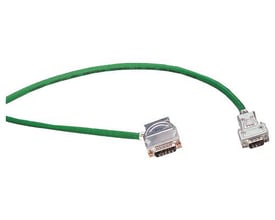 Siemens Simatic Net ITP standard kabel med monterede stik på begge ender, klar til Industrial Ethernet.