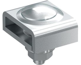 Samlebolt B3 i rustfrit stål 316L med mål 20/29/23mm, vist på hvid baggrund.