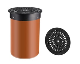 Kombi Ringen rund rist med PP-skørt og 315 mm opføringsrør, 1,5 t belastning.