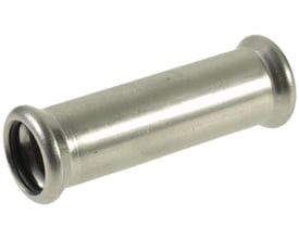 VSH Xpress rustfri press skydemuffe med en diameter på 88,9 mm, fremstillet af AISI 316 rustfrit stål.