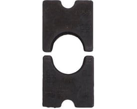 Elpress pressebakker, et par med tydelig C4A mærkning og TB C89 0321 mærkning på sort plast.