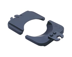 Klauke klippeindsats UC40 af mørkt metal, designet til klipning op til 40 mm diameter, vist samlet på hvid baggrund.