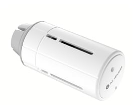 IMI Heimeier Danfoss RA adapter i hvid plast med synlig IMI Heimeier logo på siden.