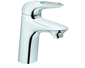 Grohe Eurostyle etgrebsarmatur med loop metalhåndtag, fremspring på 110mm, i blank krom overflade.