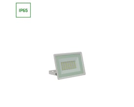 SpectrumLED NOCTIS LUX 3 projektør i hvid med IP65-mærke i øverste venstre hjørne, vist på hvid baggrund.